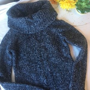Ann Taylor Angora Cashmere blend cowl neck sweater